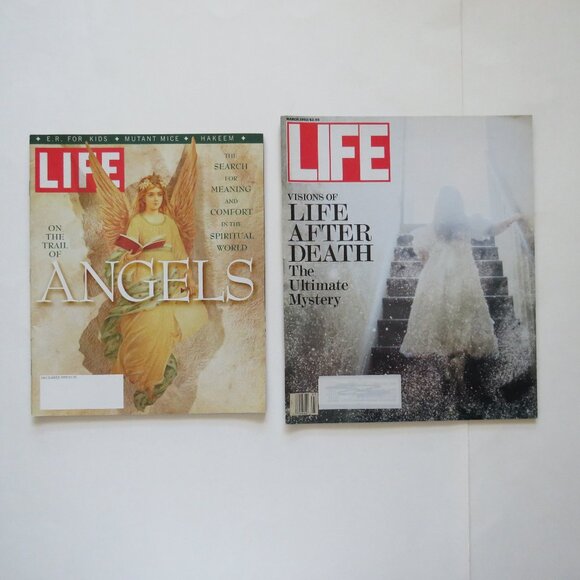 Life Magazines On The Trail of Angels Life After Death On the Covers Lot of 2 - Picture 1 of 3
